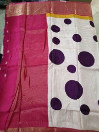 Munga Silk - pink border