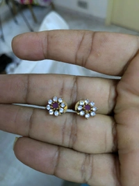 Black Beads  - Red