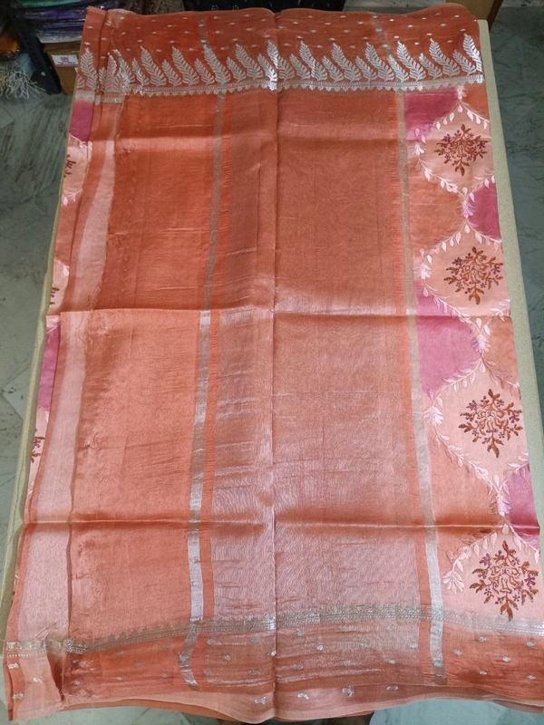 Pure Raw Silk Designer - Sundown