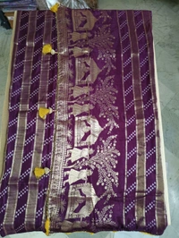 Russian Bandhini - Purple