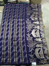 Russian Bandhini - Navy Blue