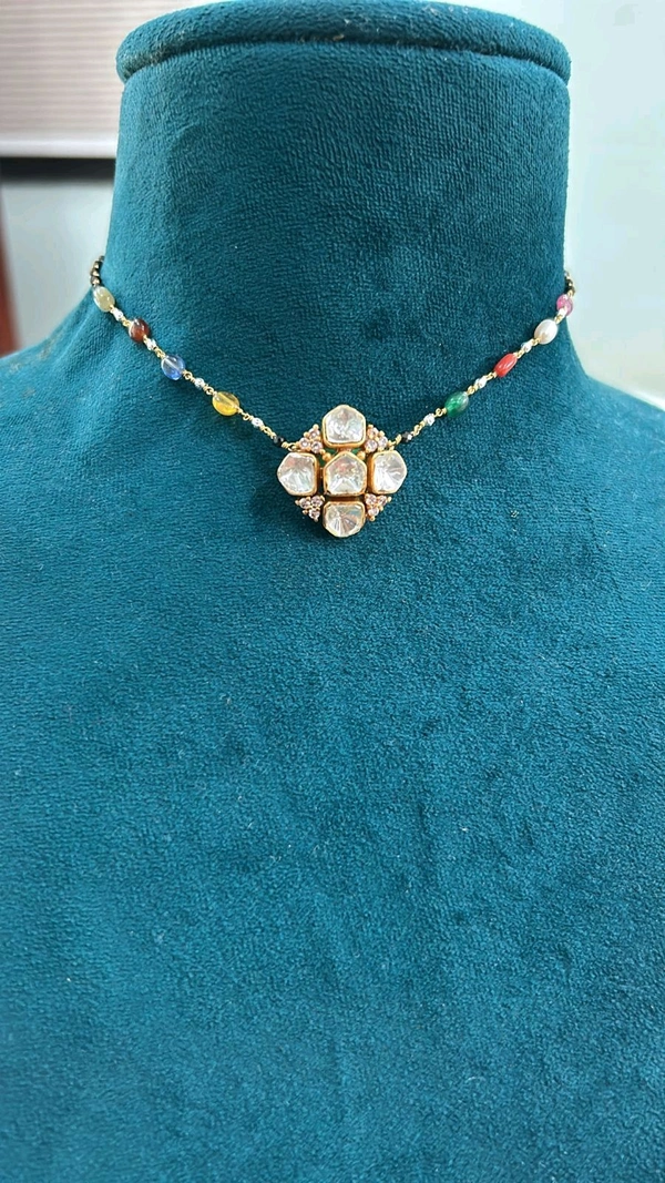 Black Daimonds With Real Beads