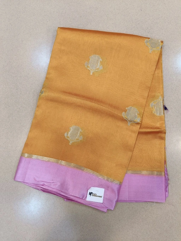 Pure Raw Silk - Web Orange