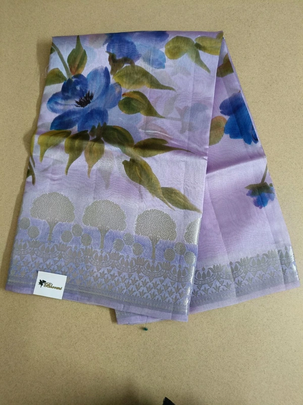 Pure Raw Silk Designer - lavender