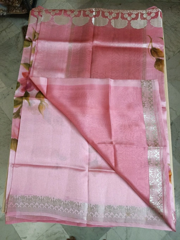 Pure Raw Silk Designer - blush pink