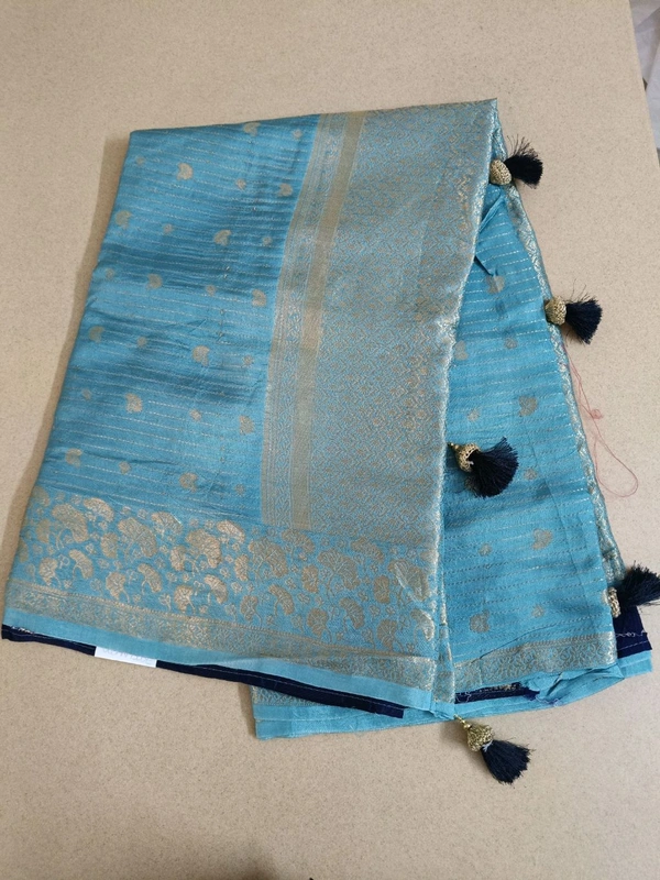 Dola Silk - ocean blue