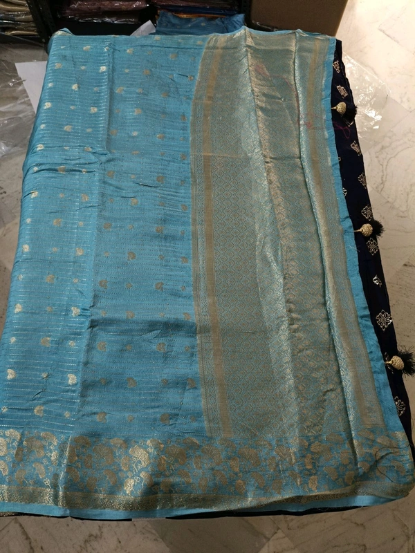 Dola Silk - ocean blue