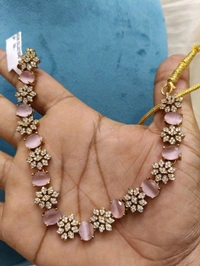 Stone Necklace - Lavender Rose