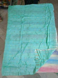 Pure Georgette Handwork - sky blue 2