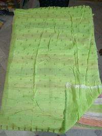 Pure Georgette Handwork - green 3