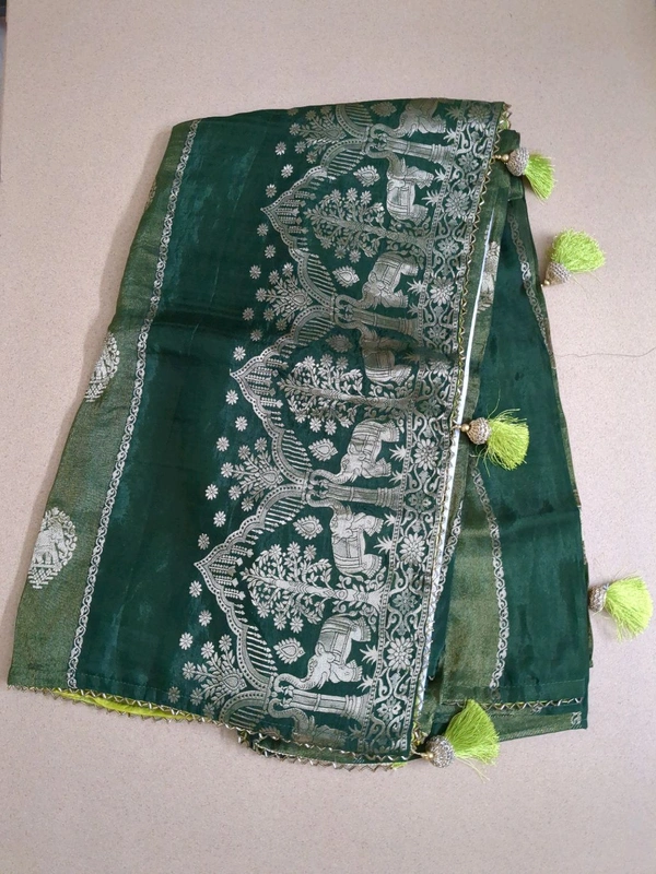 Russian Tissue - green