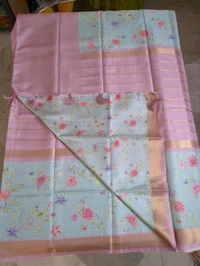 Semi Mysore Crepe - baby pink