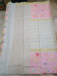 Semi Mysore Crepe - sea blue