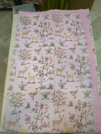 Designer Silk Kota - baby pink, 15 Working Days