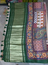 Pure Gajji Silk - peach