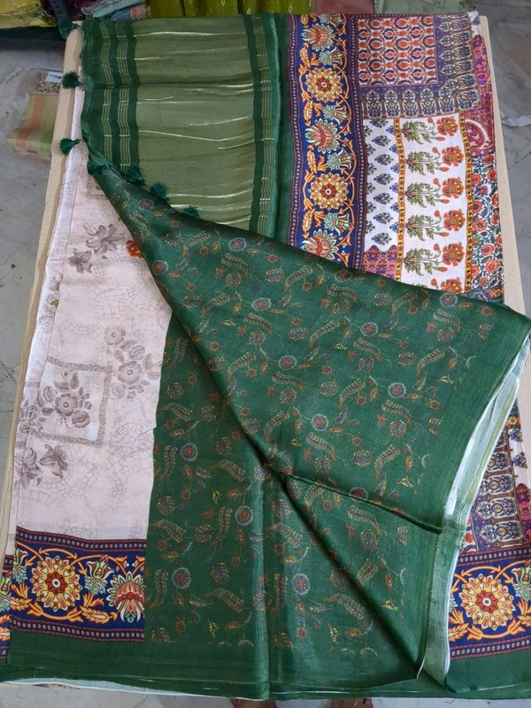 Pure Gajji Silk - peach