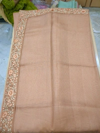 pure silk kota pythani - brown