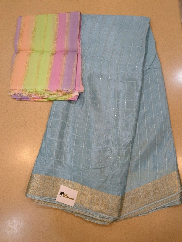 russian silk - Blue
