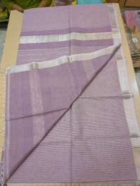 Pure Handloom Maheswari - lavender