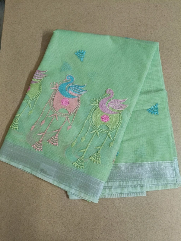 kota embroidaey - Green