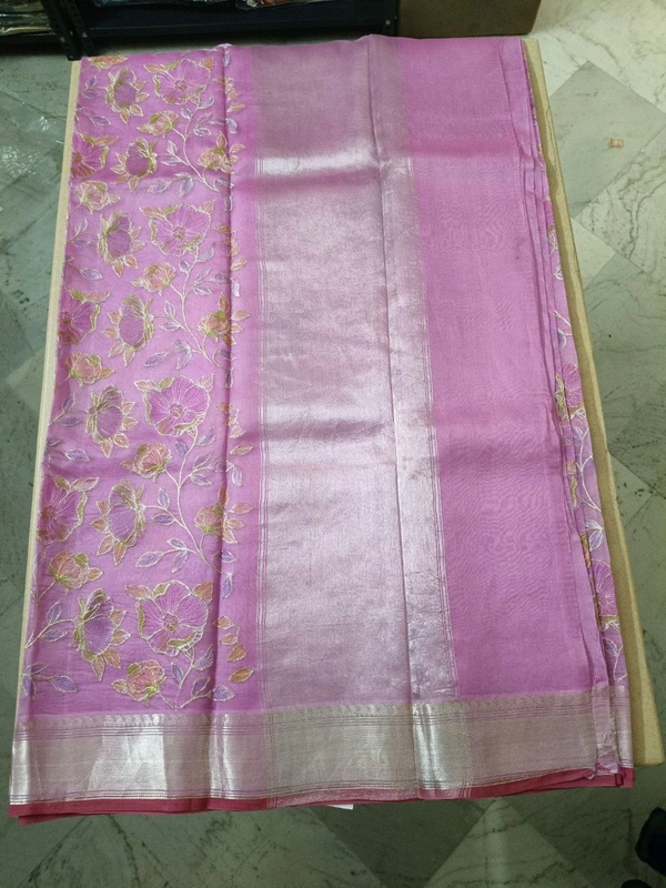 Pure Organza Work - pink