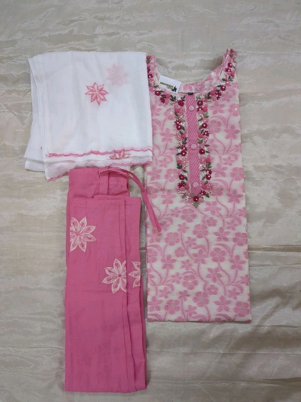Jamdhani With Handwork - 44