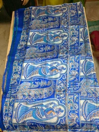 SILK SAREES - sky blue
