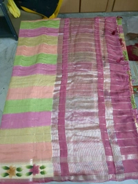 Chiniya With Hand Paint - dark pink