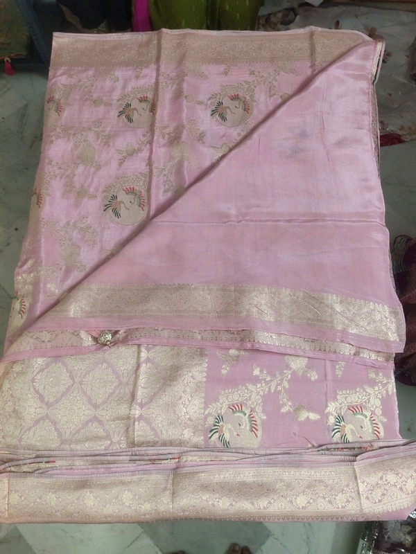 Russian Crepe - Pink Lace