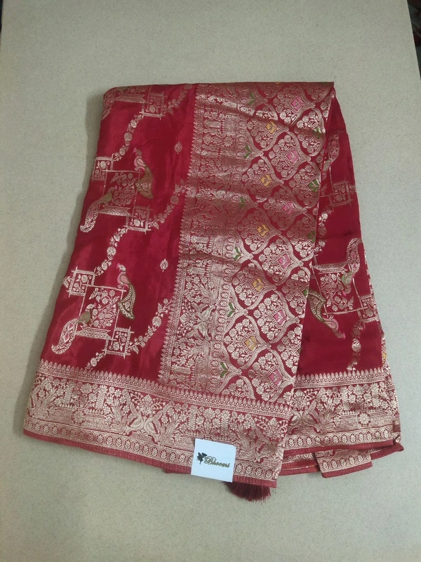 Satin Crepe - Red