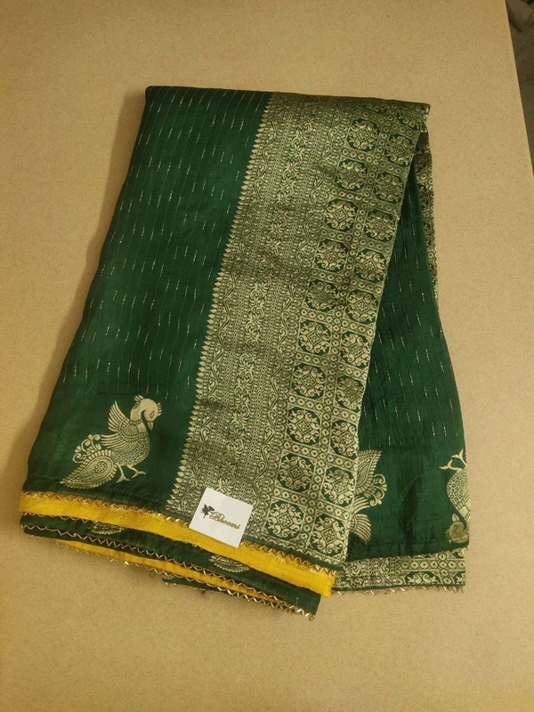Dola Silk - dark green