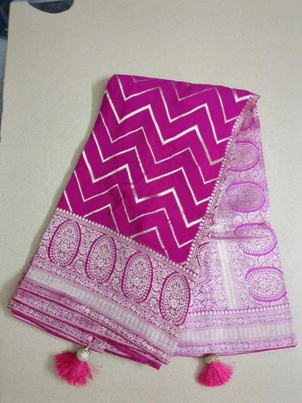 GEORGETTE WEAVING - pink