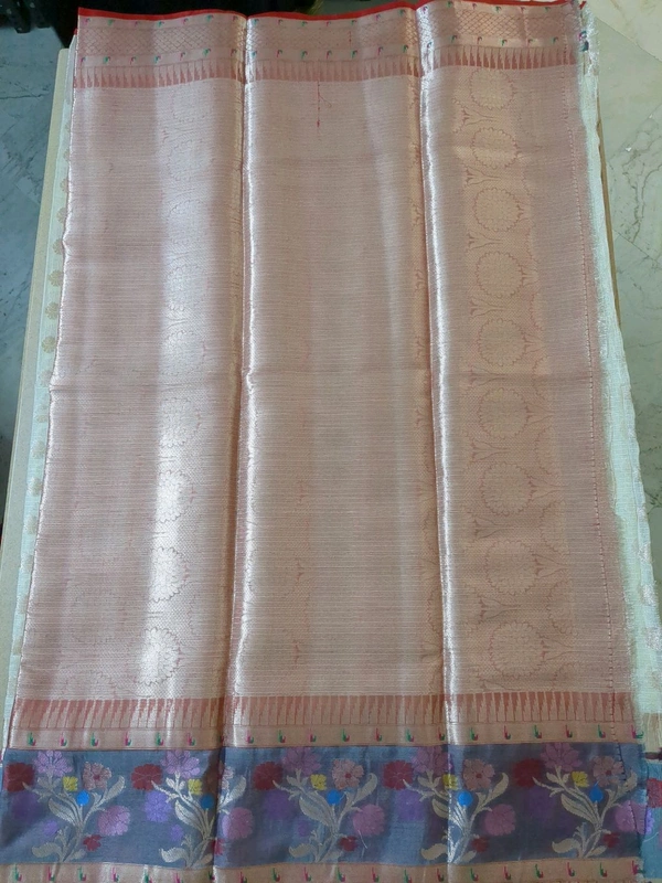 pure cotton kota embroyidry - White