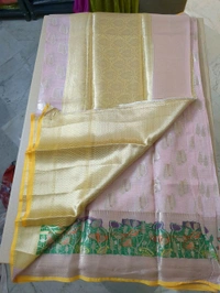 pure silk kota pythani - sundown flowers