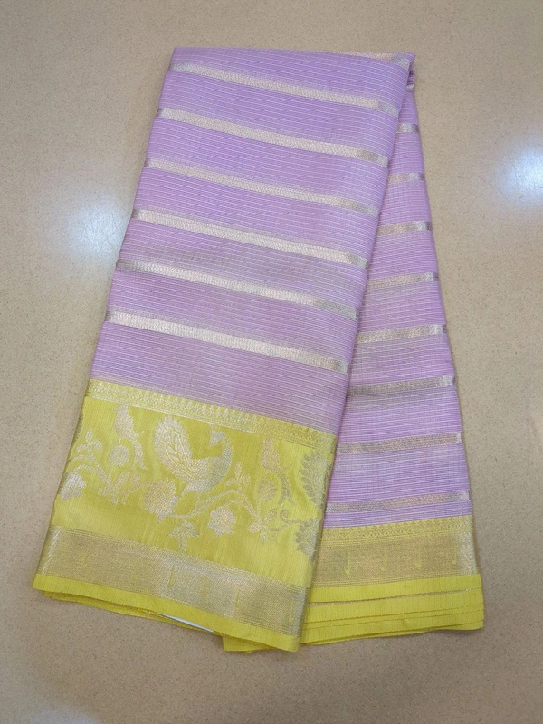 SILK KOTA SAREE - lavender
