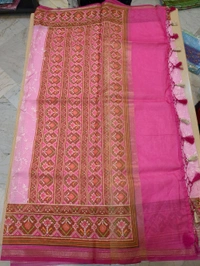 SILK KOTA SAREE - pink