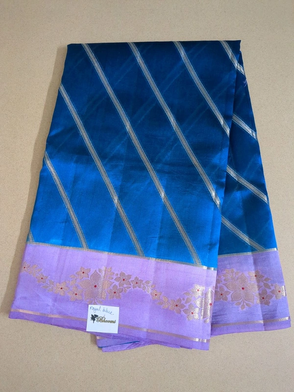 Pure Raw Mango - royal blue, Stripes