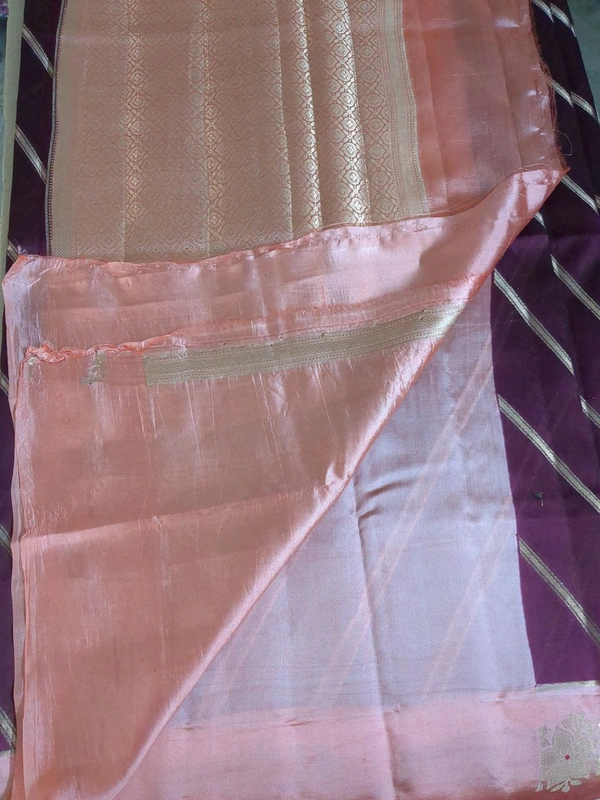 Pure Raw Mango - brown, Stripes