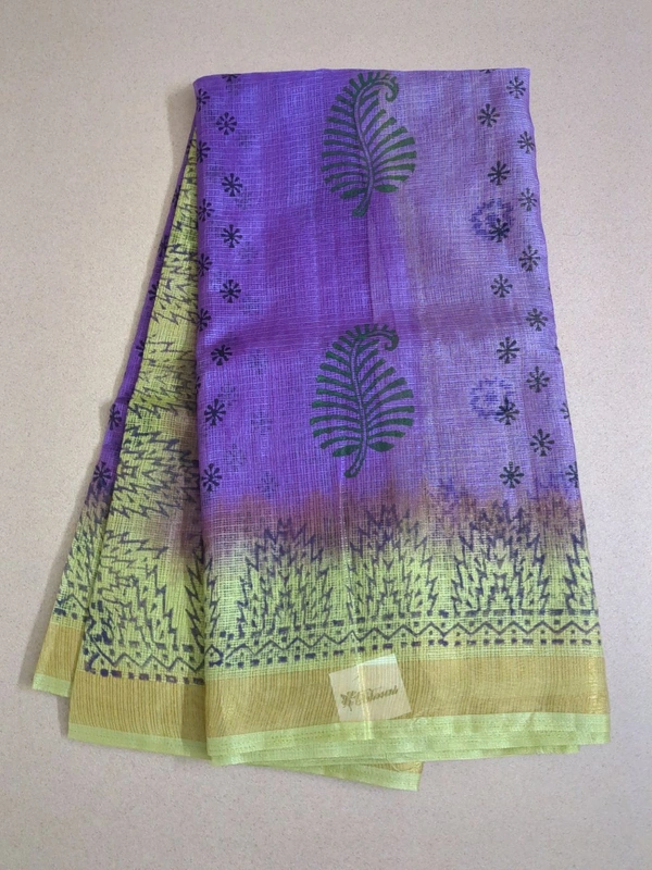 pure cotton kota - lavender