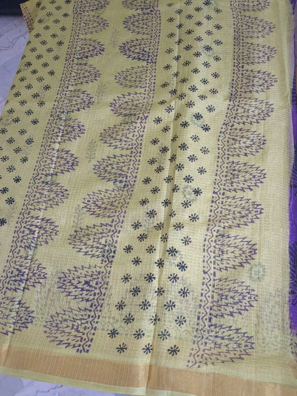 pure cotton kota - lavender