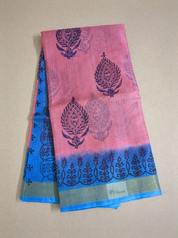 pure cotton kota - Tickle Me Pink