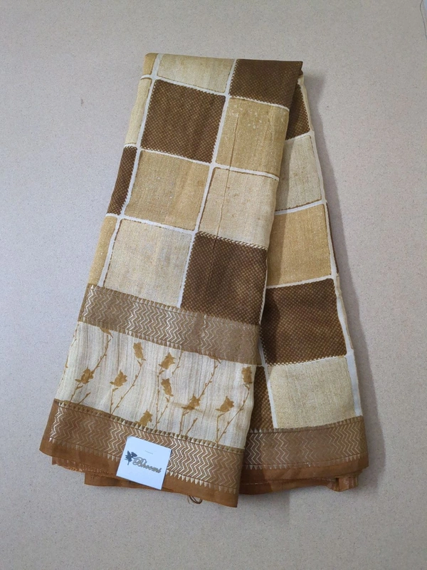 Chiniya Abstract Print - Brown