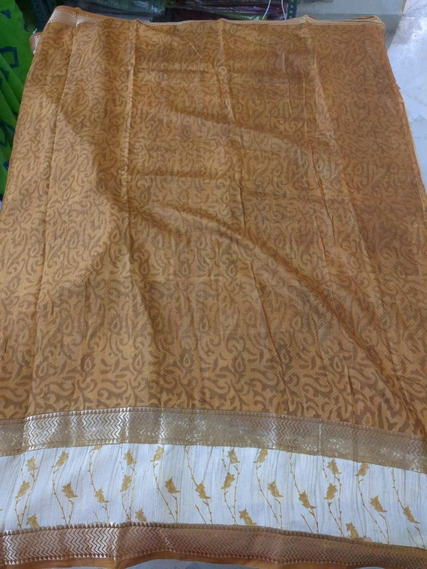 Chiniya Abstract Print - Brown