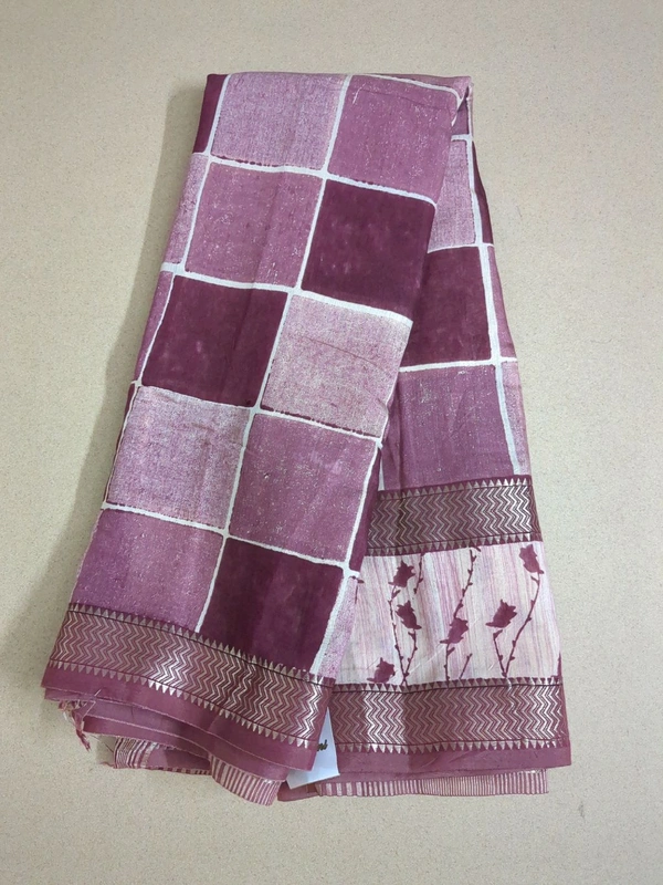 Chiniya Abstract Print - Maroon