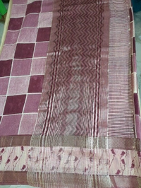 Chiniya Abstract Print - Maroon