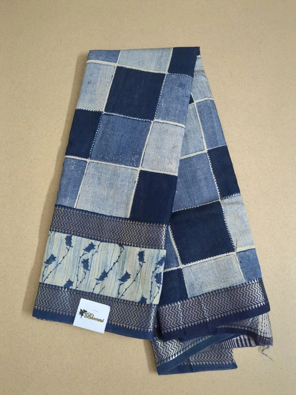 Chiniya Abstract Print - Navy Blue