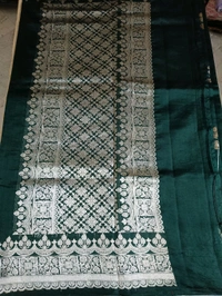 Pure Handloom Raw Mango - green