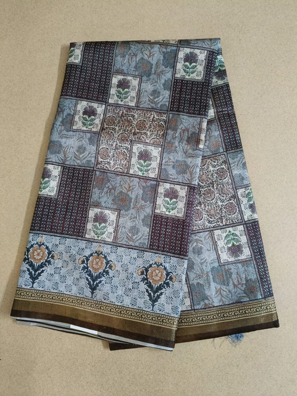 Tusser Digital - brown border