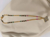 Diamond Copy Pendent With Real Beads - 12 Working Days