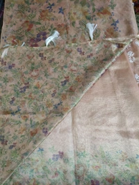 Glass Tissue Work - Peach